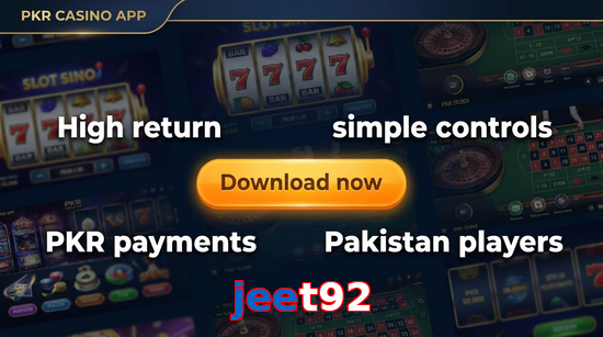 Main screen of Jeet92 gamedownload page for PK players