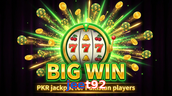 Big win animation on Jeet92 slot game